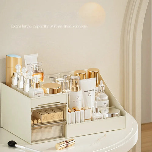 Clear Vanity Drawer Makeup Organizer